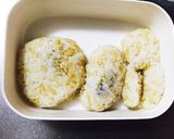 簡単！キャラ弁！もののけ姫のコダマ。作り方2写真