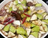 とろりんちょ茄子と糸こん激辛ダイエット作り方3写真