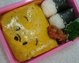 オムソバプーさん弁当作り方3写真
