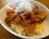 豚の生姜焼き丼作り方5写真