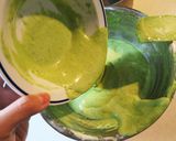 抹茶のグリーンケーキ作り方9写真