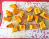 かぼちゃのミルク煮。スープも美味しい！作り方2写真