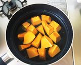 かぼちゃのミルク煮。スープも美味しい！作り方3写真