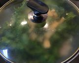 ダイコン葉と豚肉の和風ぺペロンチーノ作り方6写真