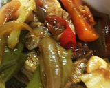 豚肉とカラフル野菜の甘味噌炒め作り方6写真