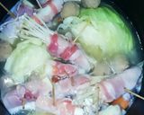 こうや豆腐とえのき肉巻きじゃがいもの煮物作り方5写真