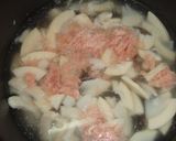 塩こんぶが炊く、たけのこの炊き込みご飯♡作り方3写真