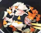 お手軽簡単キムチスープ作り方1写真