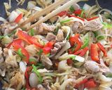 豚肉のジンギスカン風炒め作り方7写真