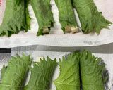 長芋の天ぷら　大葉と梅でさっぱりと作り方2写真