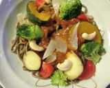 野菜たっぷり♡ミートソースそば作り方9写真