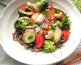 野菜たっぷり♡ミートソースそば作り方11写真
