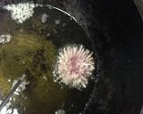 食用菊の天ぷら　きれいに作るには作り方6写真