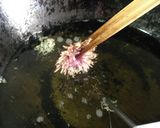 食用菊の天ぷら　きれいに作るには作り方9写真