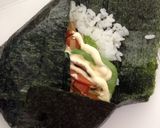 金平サラダでおにぎらず作り方5写真
