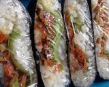 金平サラダでおにぎらず作り方6写真