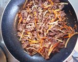 おいしい 牛肉もりもり きんぴらごぼう作り方4写真