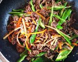 おいしい 牛肉もりもり きんぴらごぼう作り方5写真