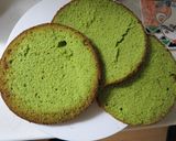 抹茶のグリーンケーキ作り方14写真