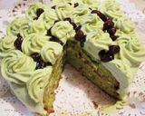 抹茶のグリーンケーキ作り方31写真