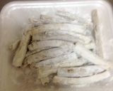 ゴボウの甘辛揚げ作り方2写真