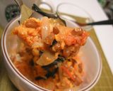 ☆★納豆親子丼feat.キムチ★☆作り方4写真
