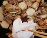 もも肉と長いも丼作り方9写真