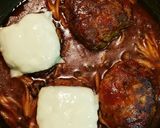 野菜たっぷり☆うまうま煮込みハンバーグ♡作り方10写真