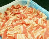(σ・∀・)σ　青梗菜・バラ肉とろみ炒め作り方3写真