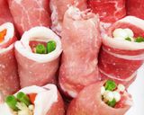 ☆肉巻き野菜☆塩麹ロース柔らか作り方4写真