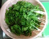 レンジで簡単！春菊のおひたし作り方4写真