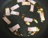 キャベツとベーコンのペペロンチーノ作り方3写真