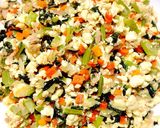 ツナと小松菜の炒り豆腐作り方8写真