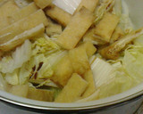 白菜と油揚げの煮物作り方3写真