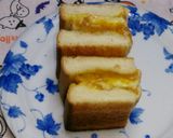 南瓜とベーコンのチーズトースト作り方4写真