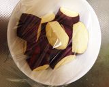 レンジで！さつまいものメープルシロップ煮作り方2写真