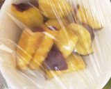 レンジで！さつまいものメープルシロップ煮作り方4写真