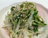 簡単‼モヤシと豆苗のナムル作り方3写真