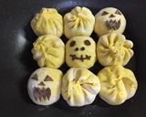 ハロウィンに☆かぼちゃカレーまん作り方11写真