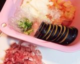 ナスとトマトの純粋パスタ♡作り方1写真