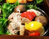 ✿幼稚園(年長)運動会お弁当✿　覚書作り方1写真