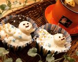 メレンゲクッキー de ハロウィンおばけ作り方8写真