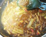 メカジキの野菜カレーあんかけ作り方8写真