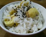 《簡単》栗ごろごろご飯作り方3写真