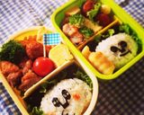 パパンがパンダ弁当☆簡単キャラ弁作り方2写真