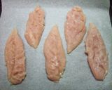 韓国風✿ささみのサクサク♪パン粉焼き♫作り方1写真