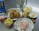 鮭缶とじゃがいものチャウダー作り方1写真