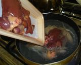 我が家の鶏レバーの甘露煮作り方2写真