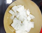 秋味♪お豆腐団子のワンポットパスタ♪作り方5写真