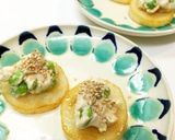 長芋のクリチ枝豆のせ作り方7写真